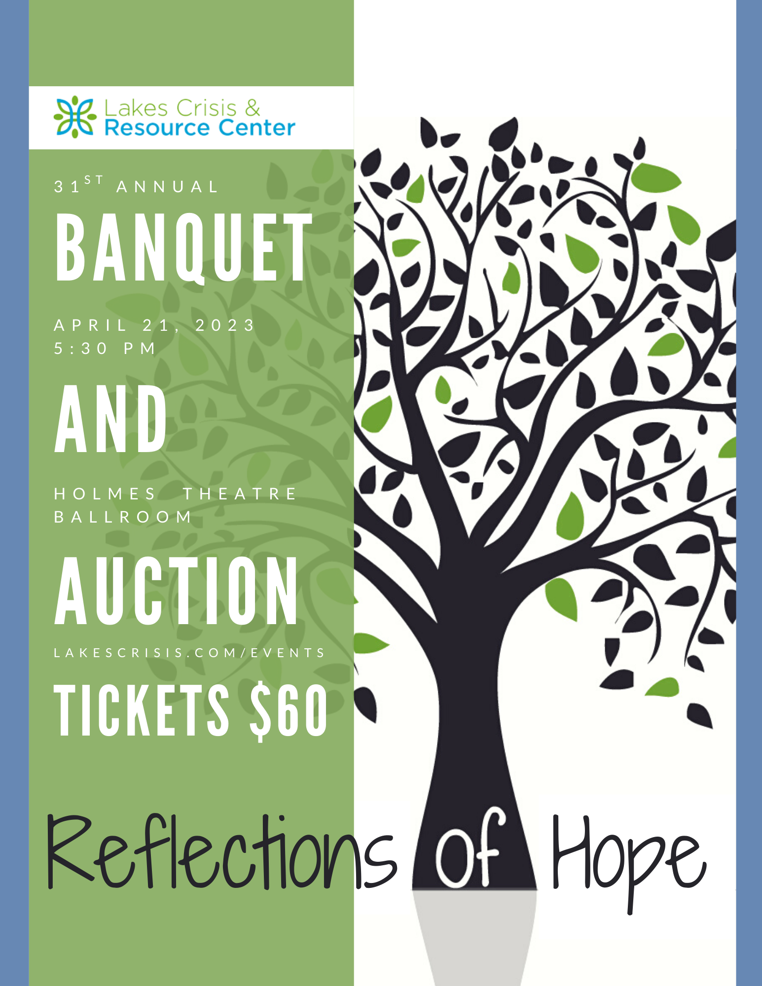 2023 Annual Banquet Flyer